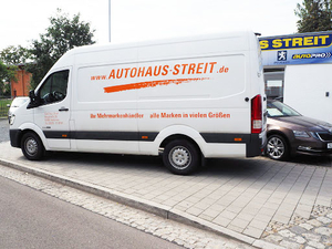 Miettransporter vom Autohaus Streit in Heidenau